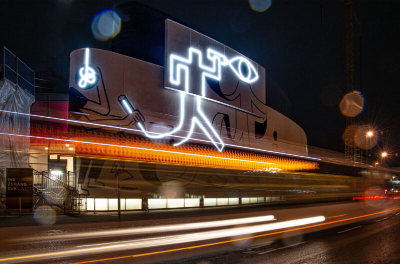 Horst Jansen Museum Beleuchtung im Dunklen Lichttechnik Protones